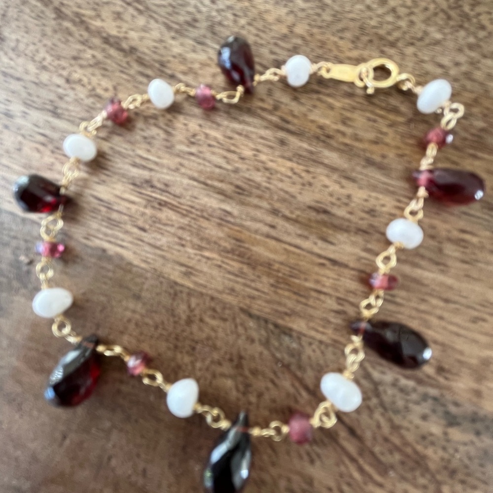 ❣️Garnets & Pearls❣️ - Picture 5 of 5